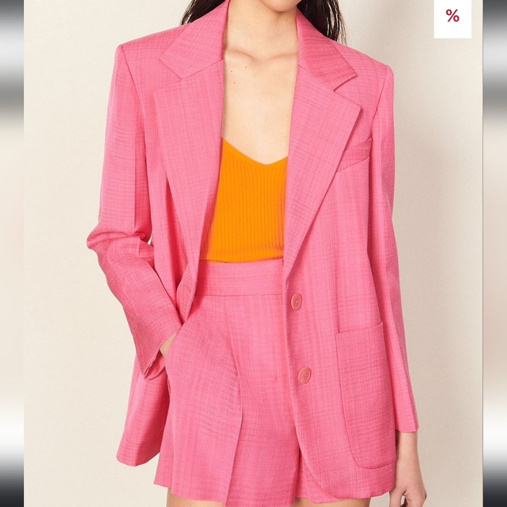 Sandro Paris Tailored Jacket - Picture 8 of 16